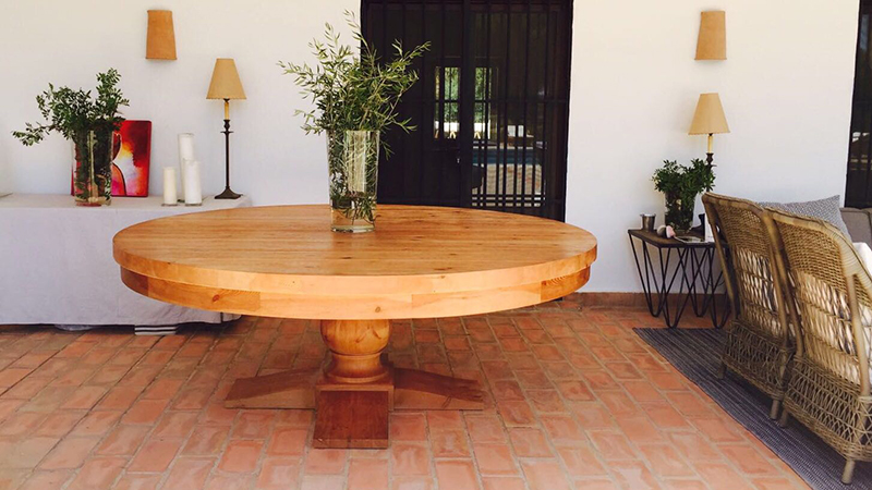 mesa madera muebles diseño